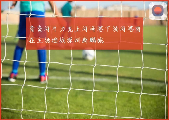 青岛海牛力克上海海港下场海港将在主场迎战深圳新鹏城